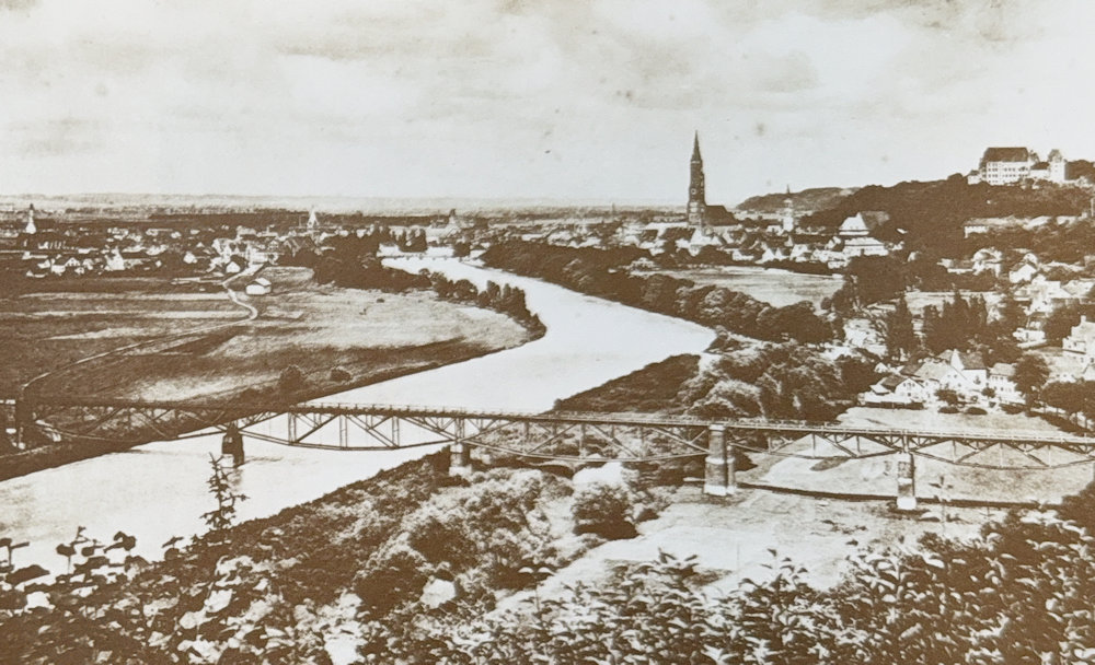 Stadtansicht um 1883